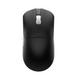 LEOBOG GM3 Black Mouse with Charging Base