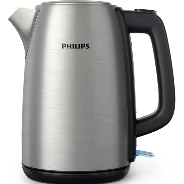 Philips Daily Collection HD9351/90 - Hervidor eléctrico (1,7 L, 2200 W, Acero inoxidable, Sin cable)