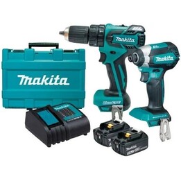 MAKITA Ensemble COMBO 18V 2x3,0Ah DLX2142S