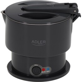 Bollitore da viaggio in silicone Adler 600W 0,6LSilicon Flock