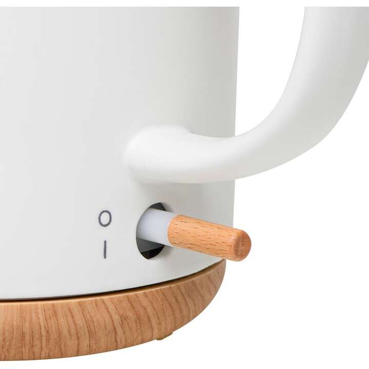 Adler Electric Kettle | AD 1304 | Electric | 1200W | 1L | Ceramic | 360° rotational base | White