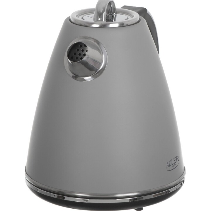 Adler AD 1343 gris Bouilloire en métal 1,5 L STRIX