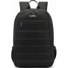 Coolbox COO-BAG15-2N Mochila para computador portátil de 15,6", preta, resistente à água