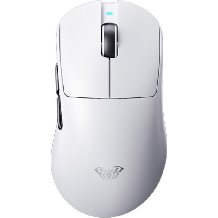 Souris AULA SC900 Pro, blanche, éclairage RVB