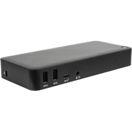 Estación de acoplamiento multifunción Targus DOCK430EUZ USB-C DisplayPort con modo Alt y 85 W de potencia.