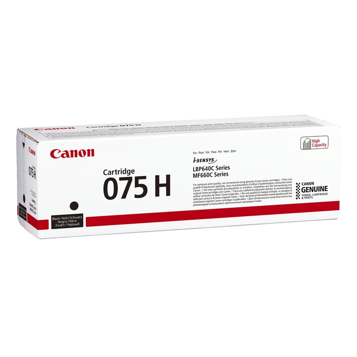 Canon 075 H Tonerkartusche 1 Stück(e) Original Schwarz