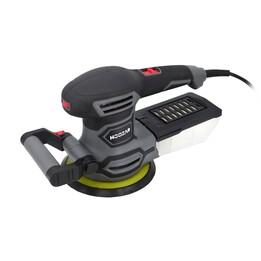 Lixadeira orbital aleatória Hoozar de 150 mm e 450 W com cabo.
