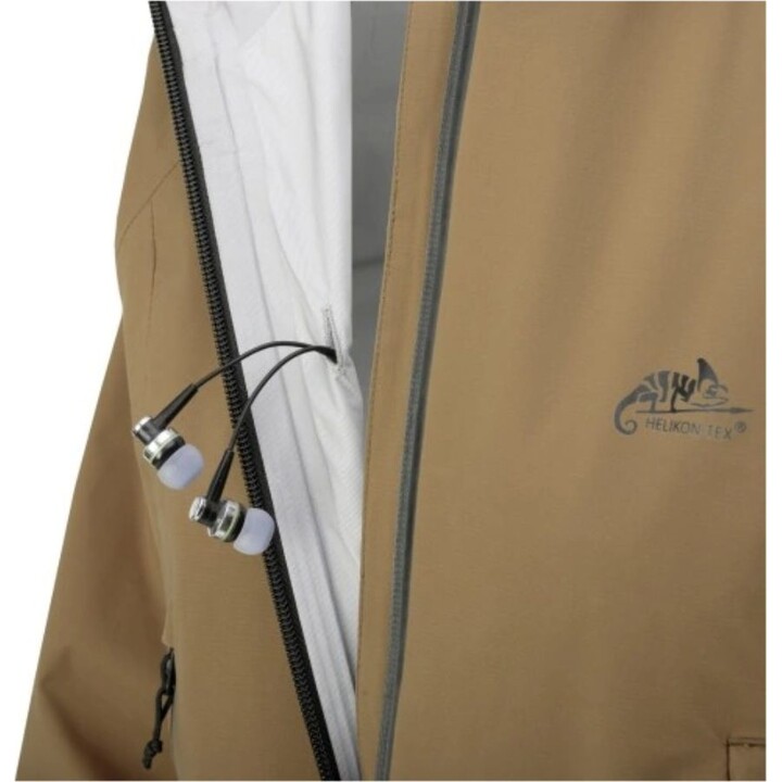 Casaco Helikon-Tex Squall Hardshell, Coiote XL