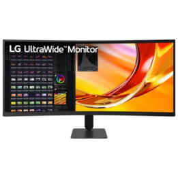 Monitor Lg, 34", 34u650a-b, 86,4 Cm, 3440 X 1440 Pixeles, Wide Quad Hd, Lcd, 5 Ms, Negro