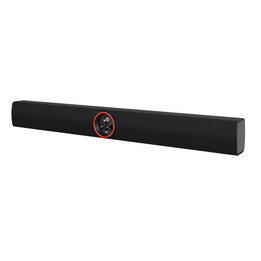 Crestron 6512359 Flex Videobar multifuncional de 70 polegadas para salas do Microsoft Teams®, versão internacional.
