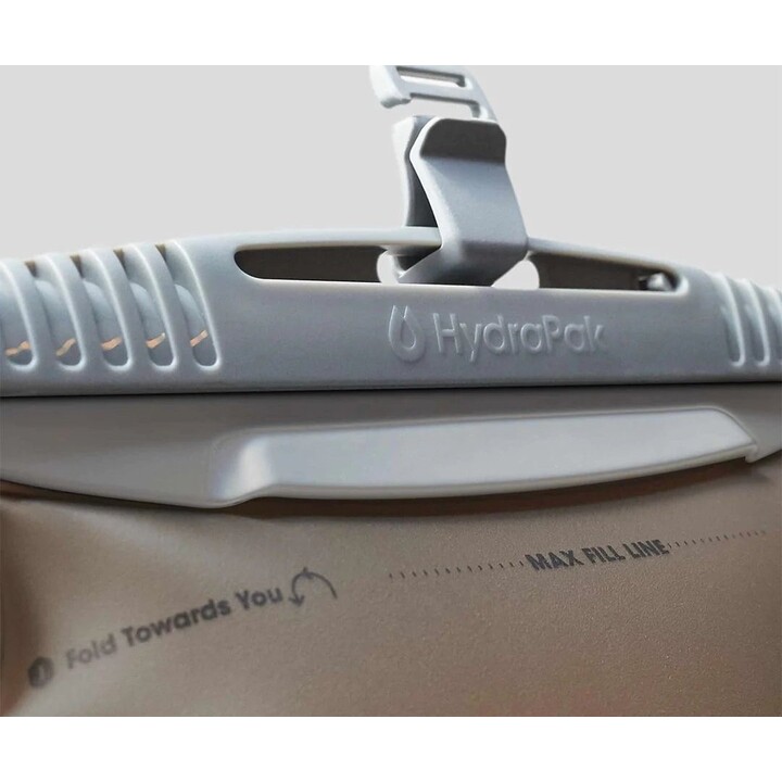HydraPak Force 2L Trinkblase - mammoth grey