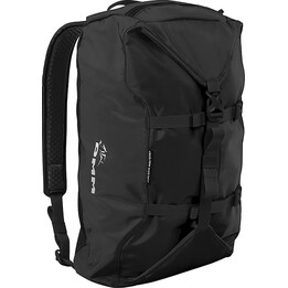 Bag for rope with tarp - black