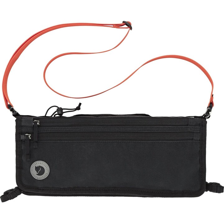 Borsa da telaio pieghevole per bicicletta Fjallraven Leaf - Nera