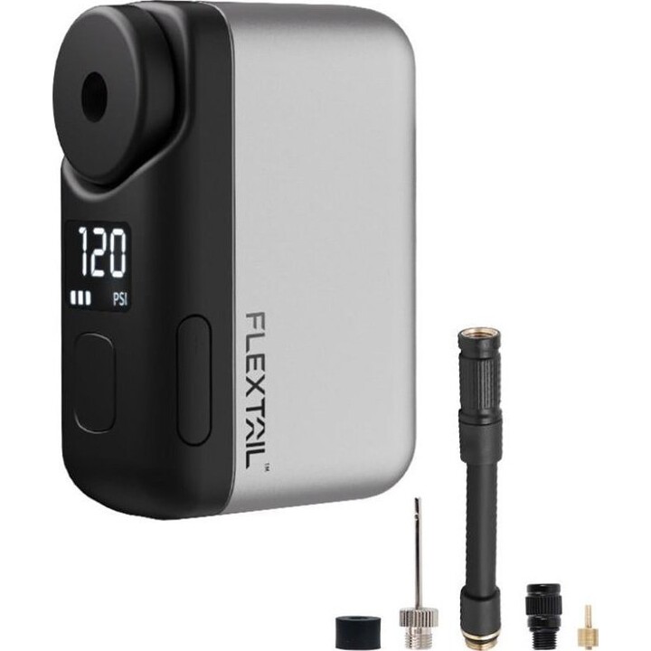 Pompka rowerowa Flextail Tiny Bike Pump Pro - silver