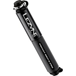 Pompa per bicicletta Lezyne Pocket Drive Pro - Nero opaco/Nero lucido