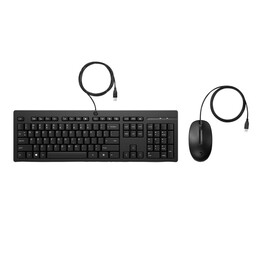 Mouse e tastiera HP 225 (con cavo)