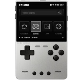 Trimui Brick Hammer Metal (Sin SD Card) Plata - Consola retro