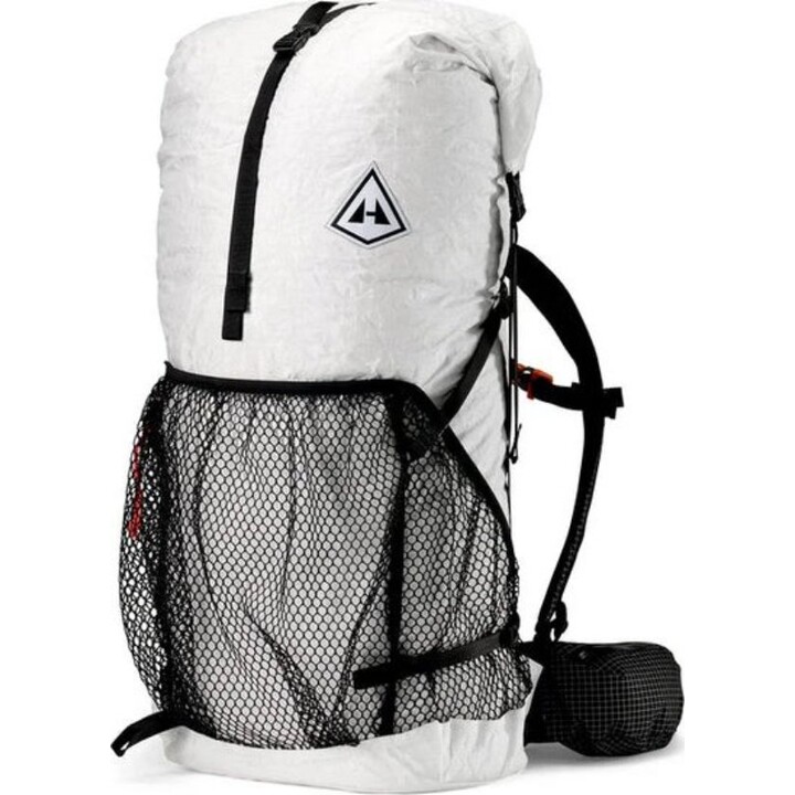 Hyperlite Mountain Gear Windrider 55 Ultralight Dyneema Backpack White 55L Size M