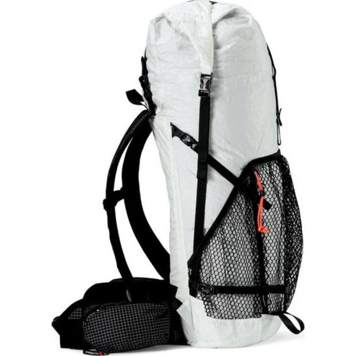 Hyperlite Mountain Gear Windrider 55 Ultralight Dyneema Backpack White 55L Size M