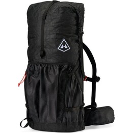 Hyperlite Mountain Gear Junction 55 Ultralight Dyneema Backpack Black 55L Size M