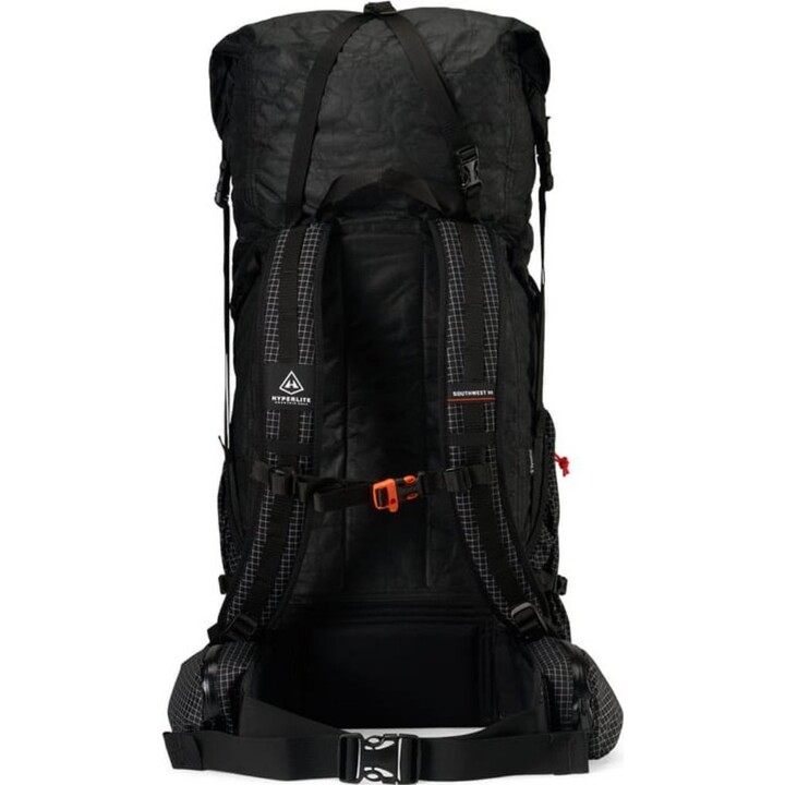 Hyperlite Mountain Gear Junction 55 Ultralight Dyneema Backpack Black 55L Size M