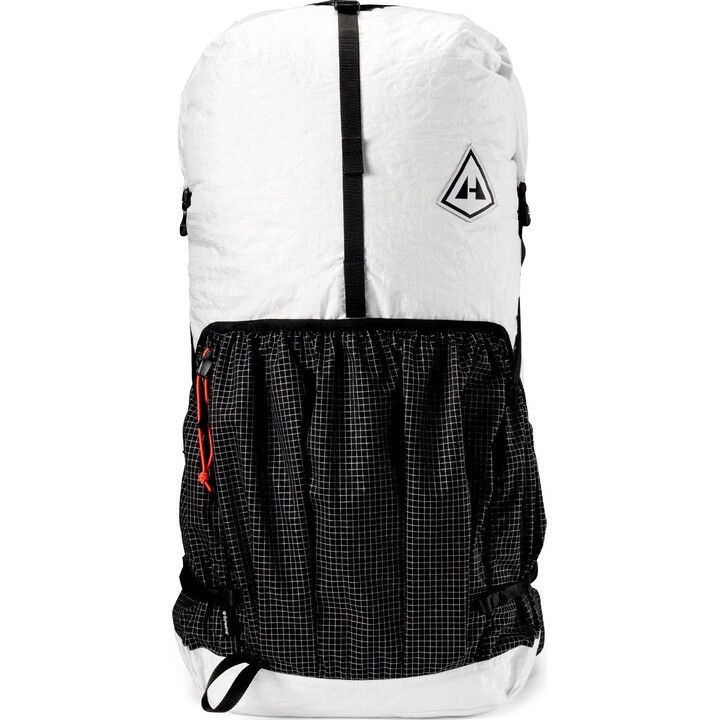 Hyperlite Mountain Gear Southwest 40, Ultralight Dyneema Backpack, White 40L, Size XL