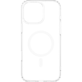 Just In Case Custodia trasparente per iPhone 16 Pro - Morbido TPU compatibile con MagSafe