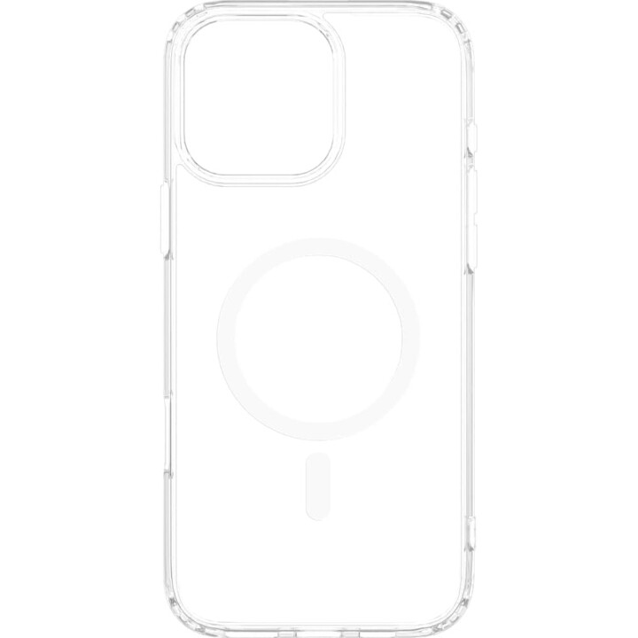 Just In Case Funda Transparente para iPhone 16 Pro - Soft TPU Compatible con MagSafe