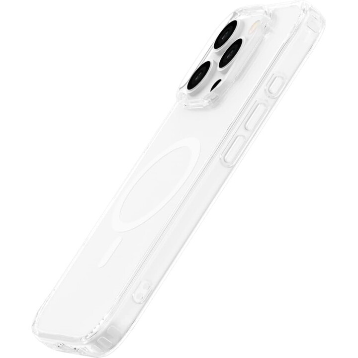 Just In Case Funda Transparente para iPhone 16 Pro - Soft TPU Compatible con MagSafe