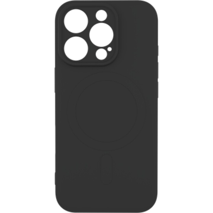 Just in Case Kick Case - iPhone 16 Pro - Coque arrière en TPU - (Compatible MagSafe) - Noir