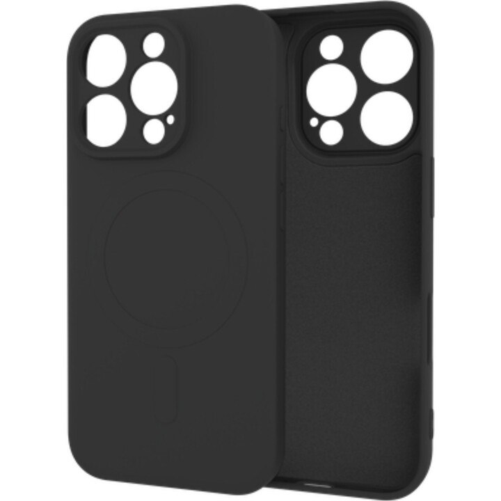 Just in Case Kick Case - iPhone 16 Pro - Tampa traseira em TPU - (Compatível com MagSafe) - Preto