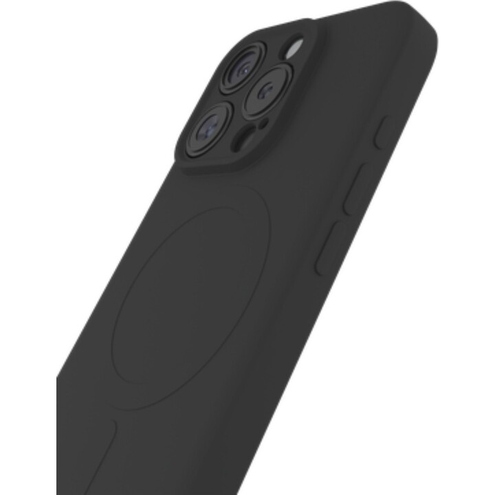 Just in Case Kick Case - iPhone 16 Pro - Coque arrière en TPU - (Compatible MagSafe) - Noir