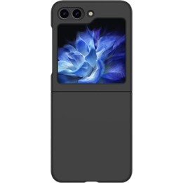 Just in Case Z Flip 6 coque rigide en plastique noire