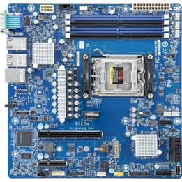 GIGABYTE MC13-LE1 Server Motherboard - microATX, AM5, AMD B650E, 2x10GbE LAN, IPMI
