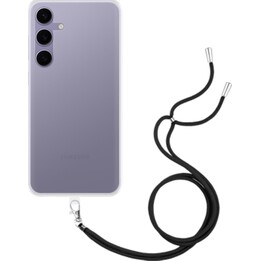 Étui Just in Case avec cordon - Samsung Galaxy S24 Plus - Étui de protection en TPU souple avec collier - Transparent