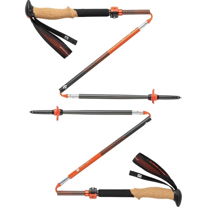 Black Diamond Pursuit Carbon FLZ Trekkingstöcke - Octane Größe: 125_cm