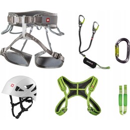 Ocun Twist Via Ferrata Set + Chest Fragment taglia m-xl
