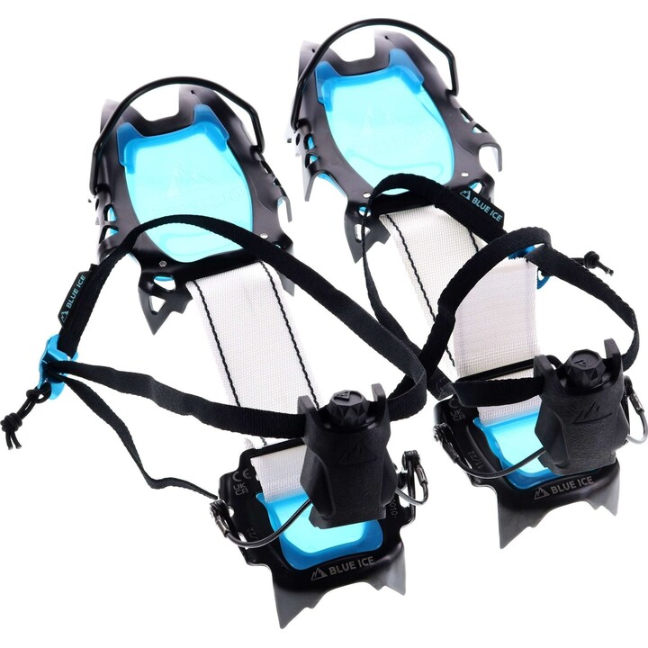Grampões automáticos Blue Ice Harfang Alpine - Preto