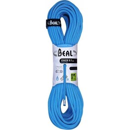 Corda de escalada Beal Joker 9.1mm 50m Unicore Golden Dry - Azul