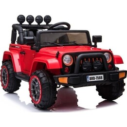 Batterieauto Jeep BRD-7588 rot 4x4 7408