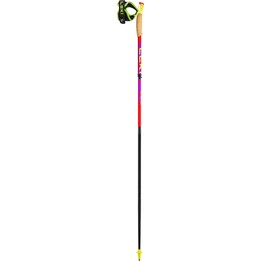 LEKI STICKS TRL ULTRATRAIL FX.ONE rojo-violeta-amarillo neón 130
