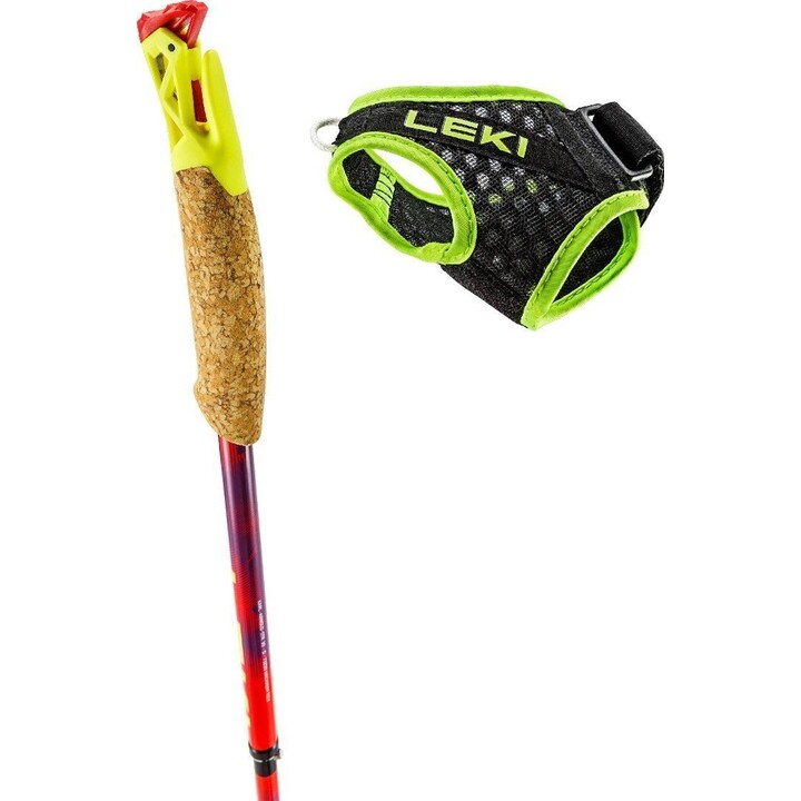 LEKI KIJE TRL ULTRATRAIL FX.ONE SL red-violet-neonyellow 130