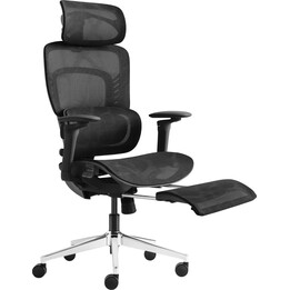 Mark Adler Visioner 8.3 Nero Sedia da ufficio con massaggio lombare Mesh 130kg