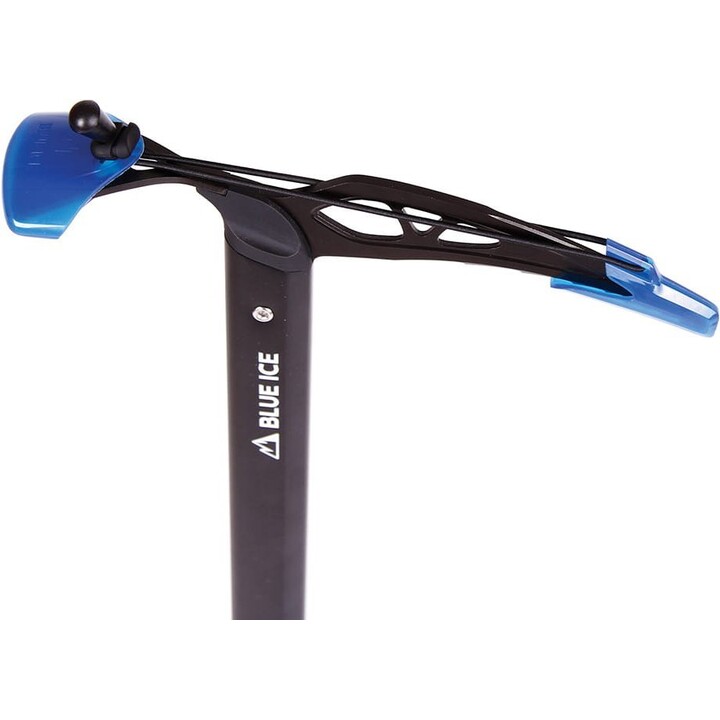 Blue Ice Blackbird Eispickel – schwarz, Größe: 49 cm