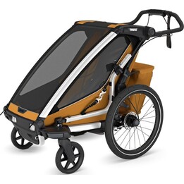 Reboque para bicicleta Thule Chariot Sport 2 para uma bicicleta - Dourado Natural