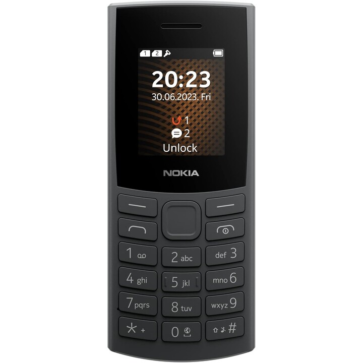 Smartphone Nokia 105 4G (2024) Preto