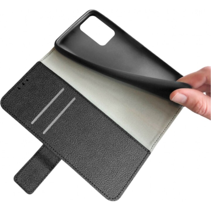 Just in Case Custodia a portafoglio nera - Custodia per Xiaomi Poco X4 GT