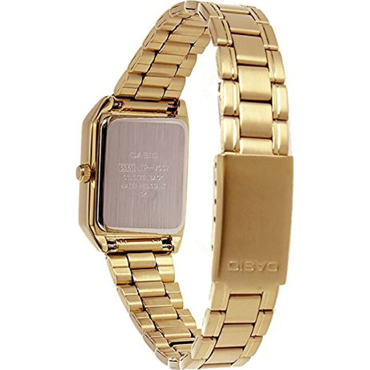 Casio LTP-V007G-9BUDF Montre bracelet Femelle Or, Blanc Or