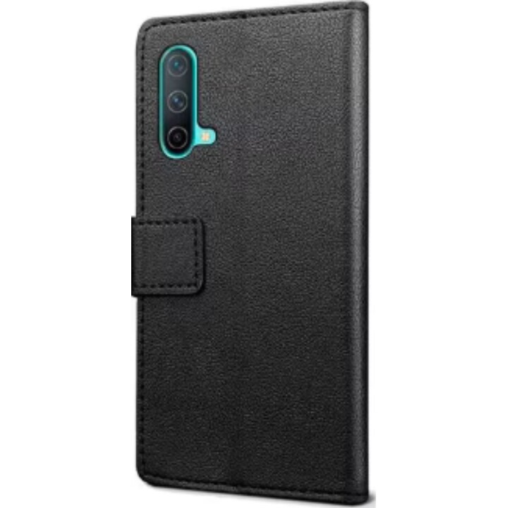 Just in Case étui en simili cuir noir pour OnePlus Nord CE 5G
