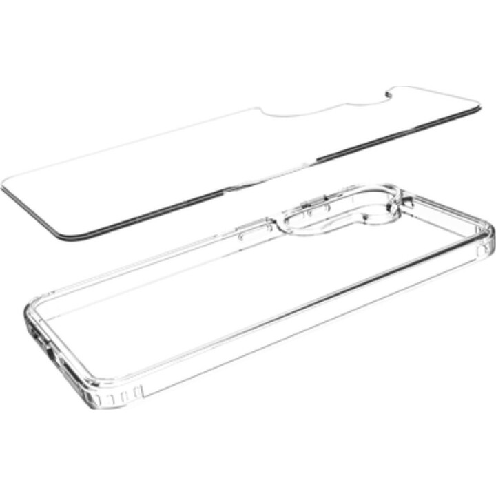 Just in Case ArmorElite Case pour Samsung Galaxy A57 Compatible avec MagSafe, Transparent